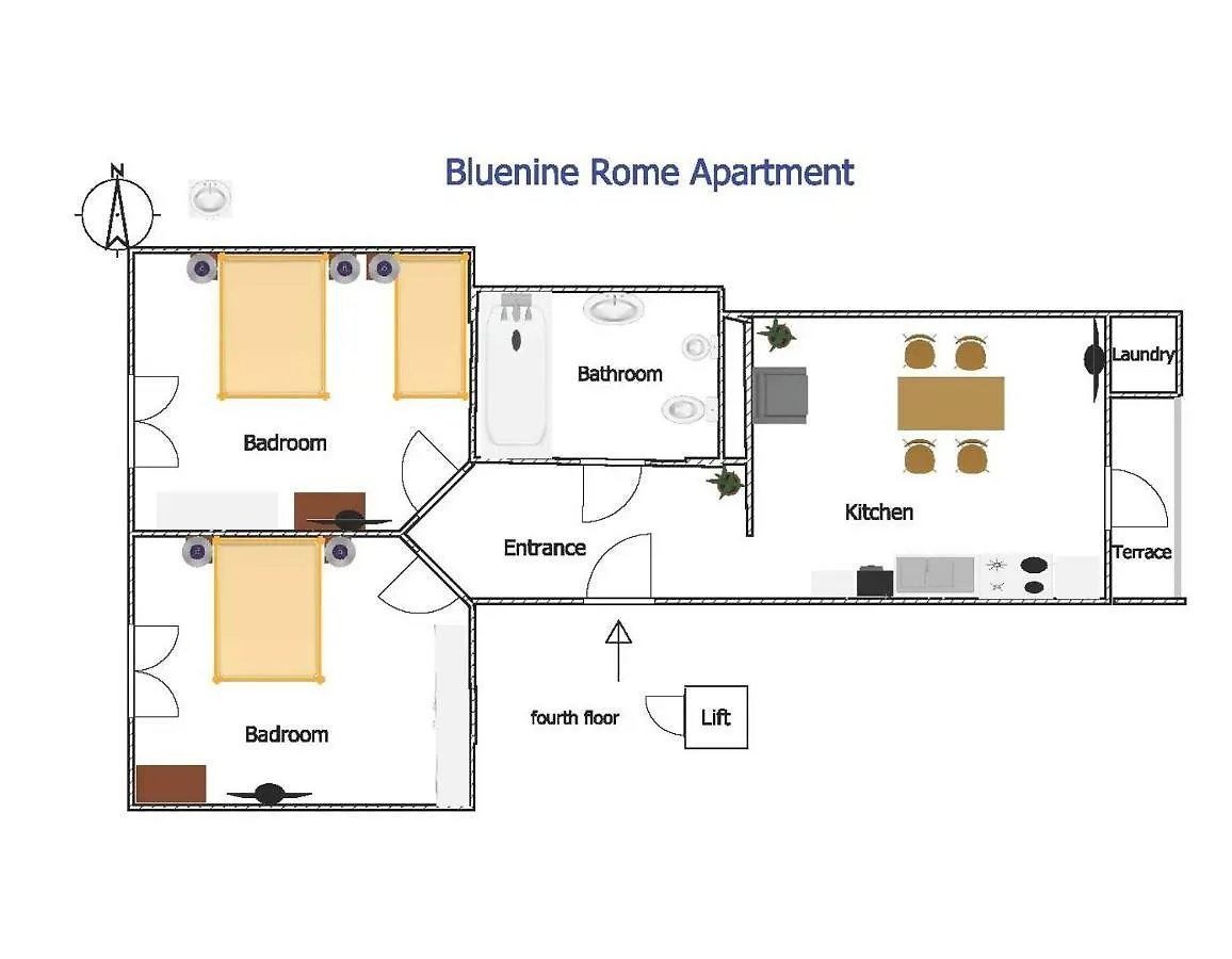 Bluenine Rome Apartment Italy